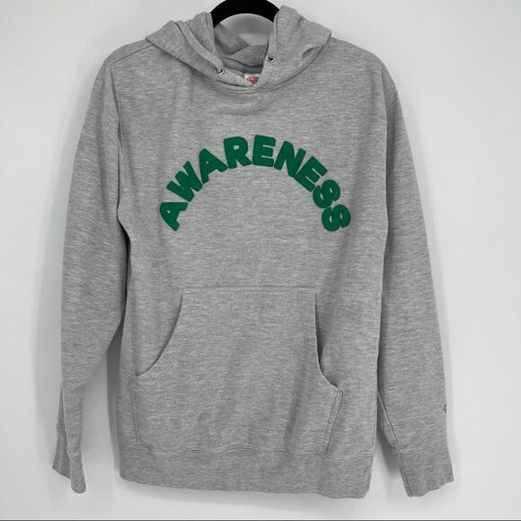 Petals and Peacocks Awareness Hoodie - Picture 1 of 7